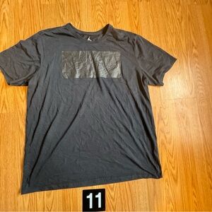 Men's Air Jordan Black Graphic T-Shirt XXL